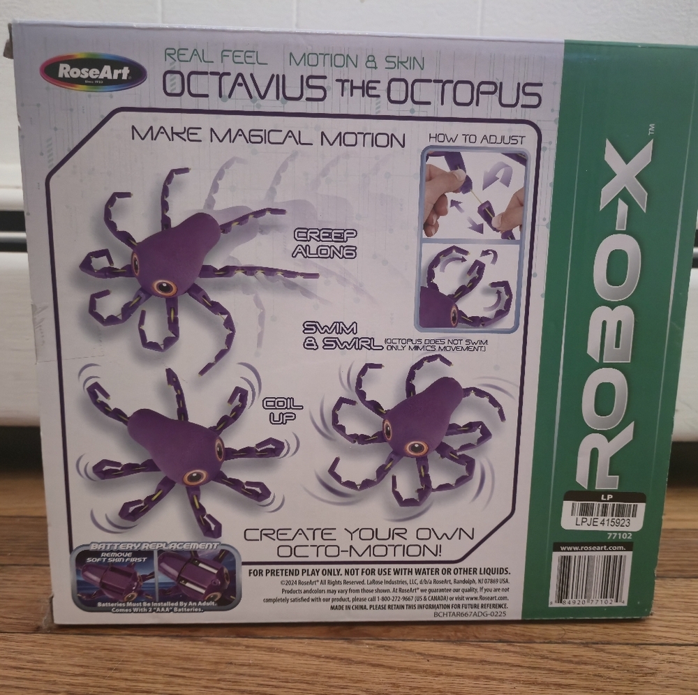 ROBO-X Octavius The Octopus Interactive Robotic Toy - Picture 4 of 9
